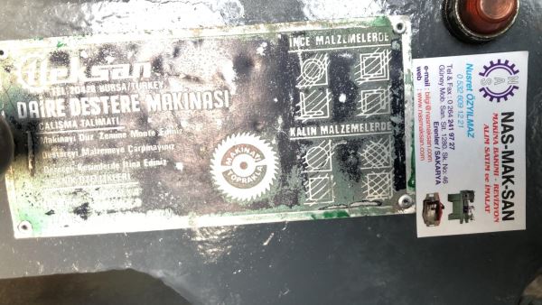 TEKSAN DAİRE TESTERE