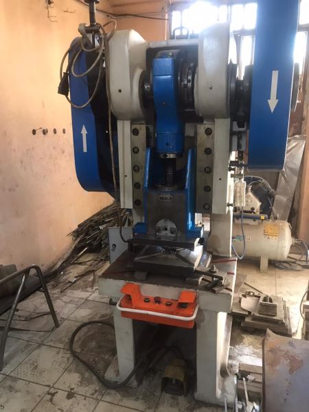 80 Ton Eksantrik Pnömatik El ve Ayak Pedallı Full Sıfır Revizyonlu Pres