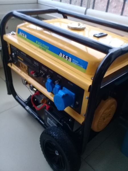 Aksa AAP-8000E Benzinli Monofaze 8 kW Jeneratör