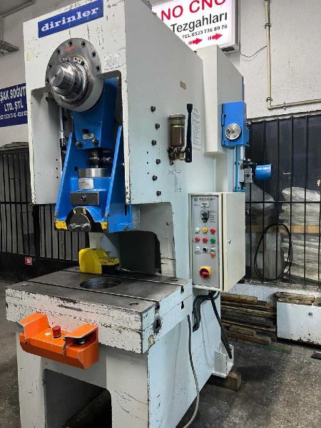 DİRİNLER HAVA KAVRAMALI 80 TON EKSANTRİK PRES