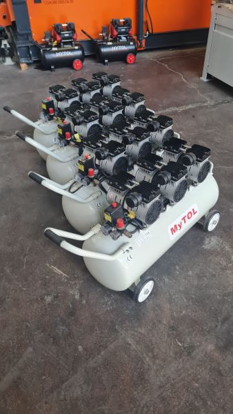 MY TOL 100 Litre SESSİZ YAĞSIZ KOMPRESÖR