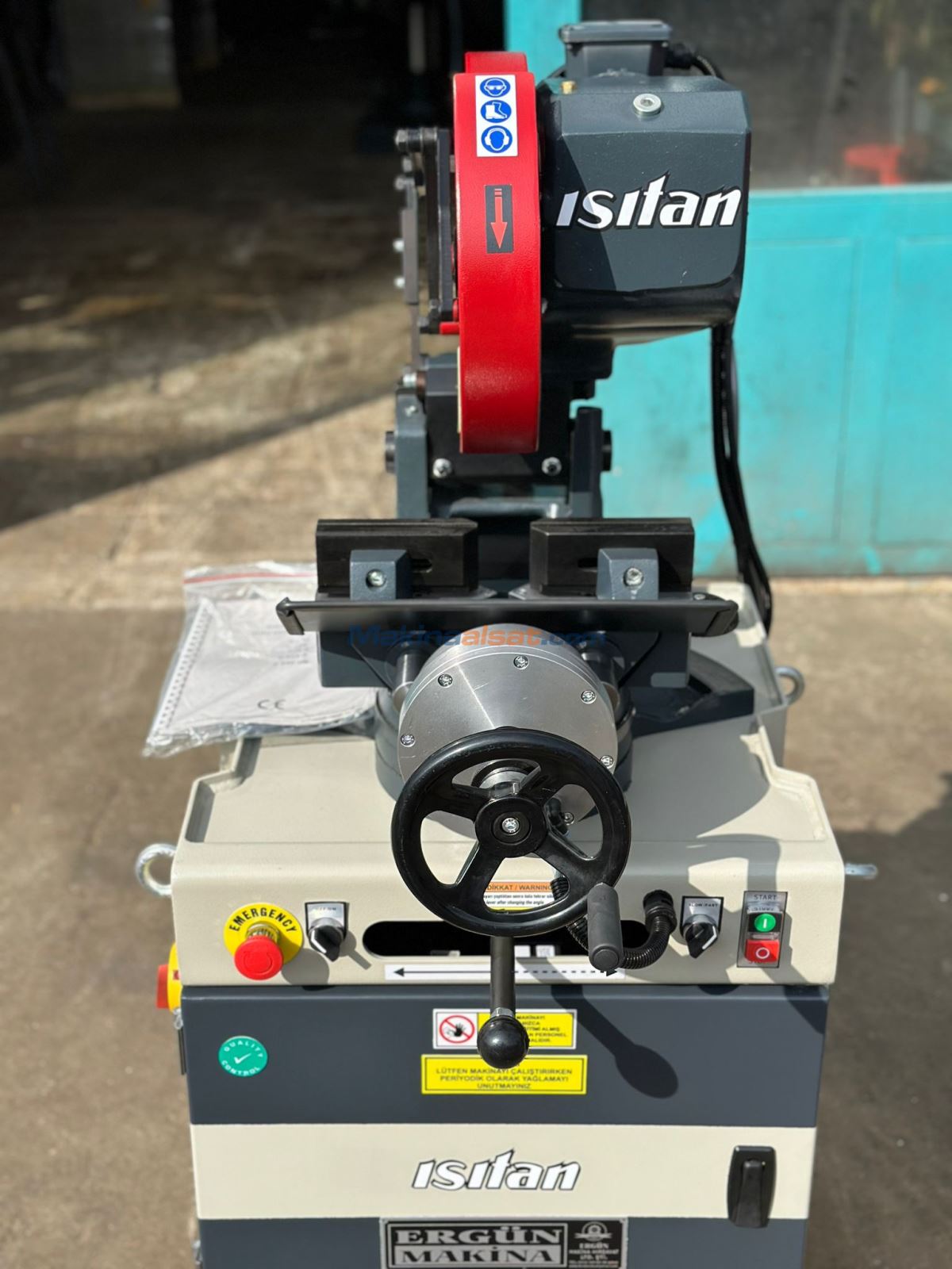 ISITAN V315-P MENGENE PNOMATİK DAİRE TESTERE