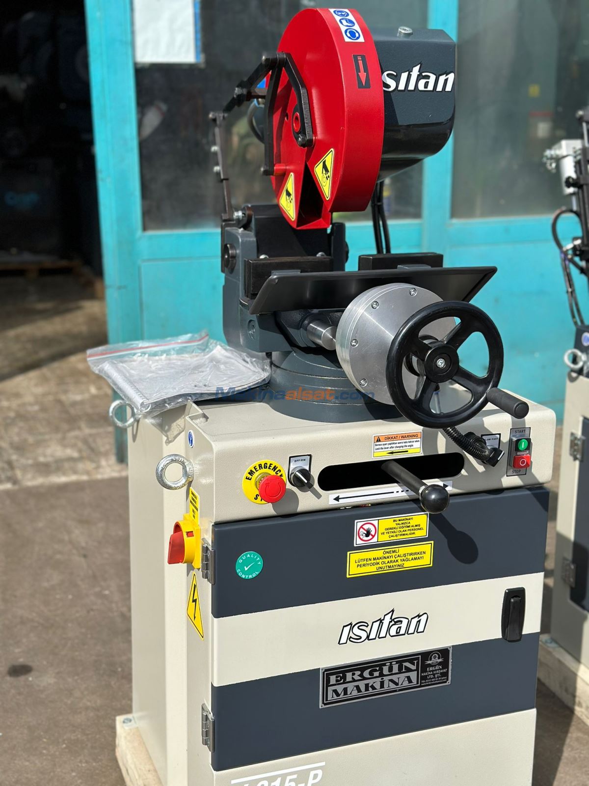 ISITAN V315-P MENGENE PNOMATİK DAİRE TESTERE