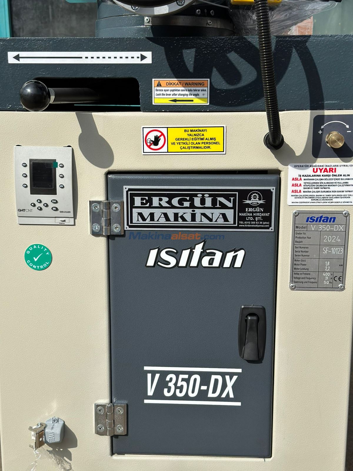 ISITAN V350-DX YARI OTOMATİK DAİRE TESTERE