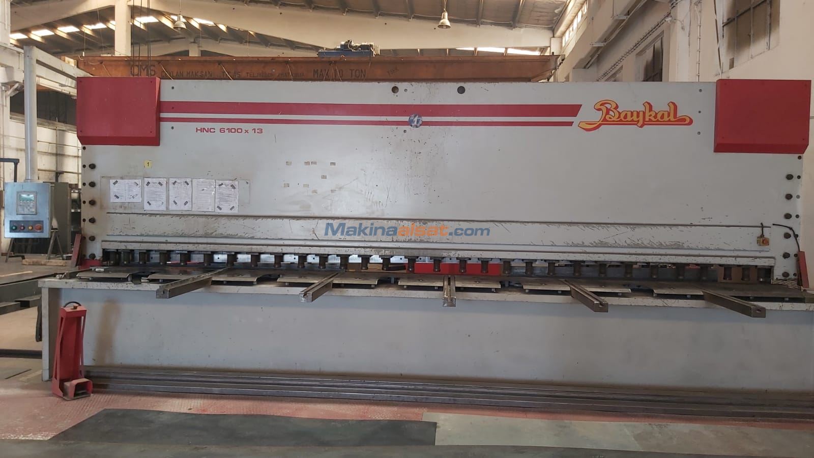 BAYKAL HNC 6100 - 6 Metre 13mm Hidrolik Giyotin Makas