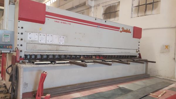 BAYKAL HNC 6100 - 6 Metre 13mm Hidrolik Giyotin Makas