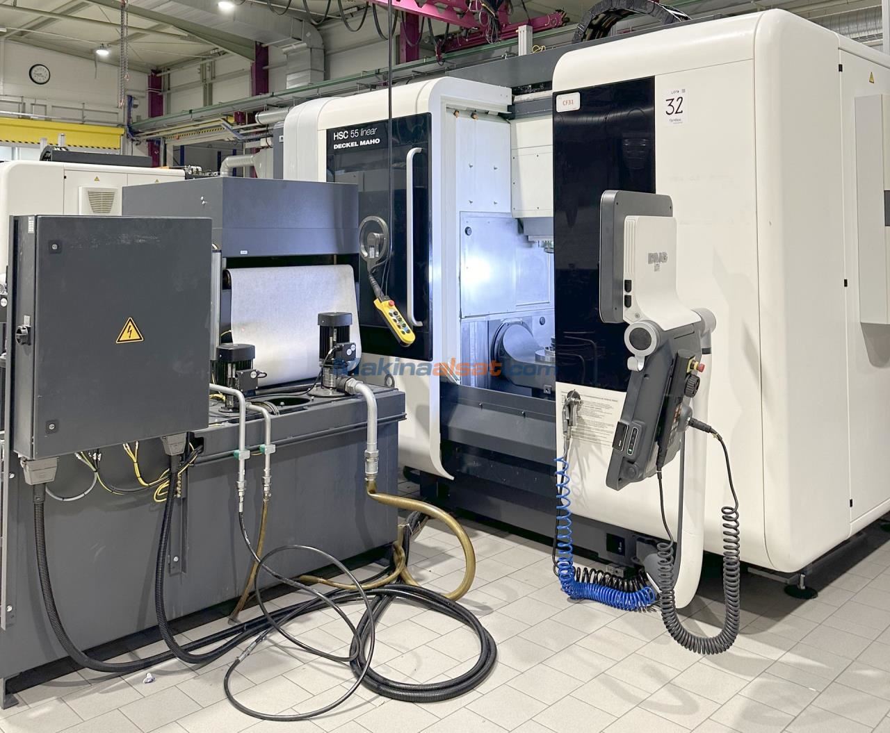 DMG HSC 55 linear 5 Eksen CNC İşlem Merkezi