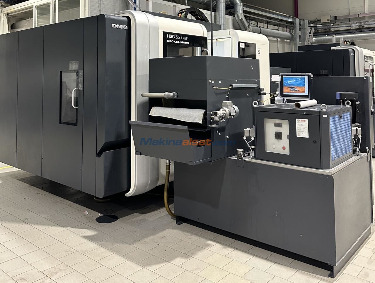 DMG HSC 55 linear 5 Eksen CNC İşlem Merkezi