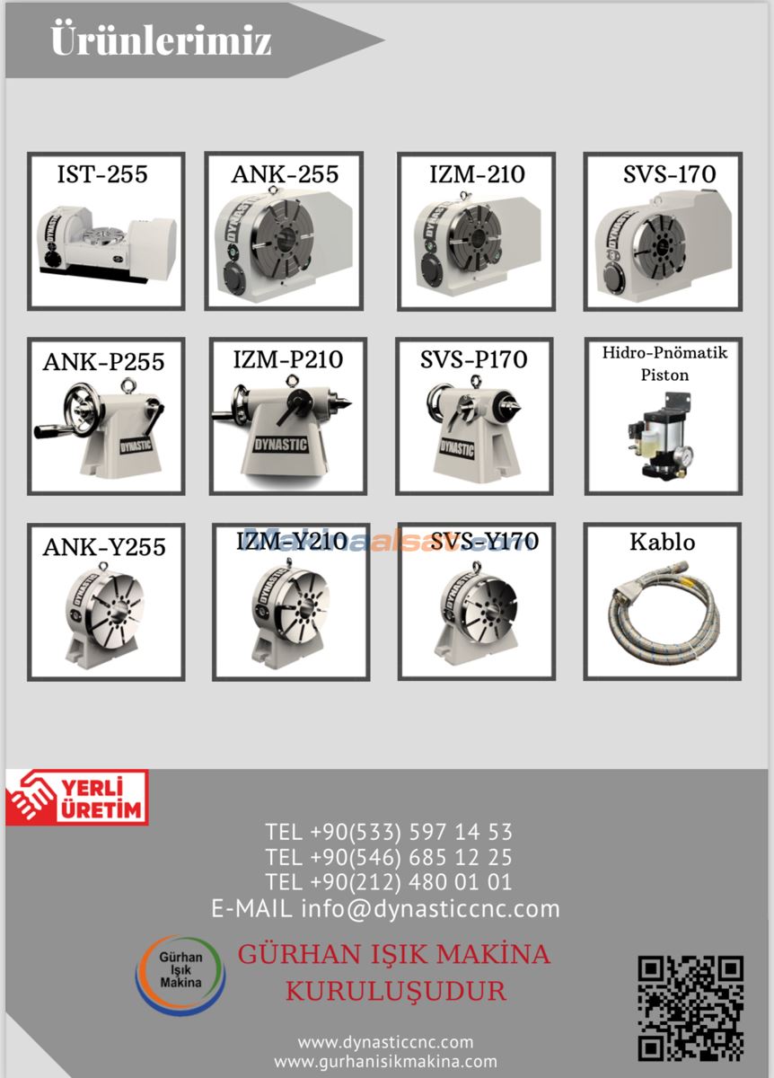 DYNASTIC ROTARY TABLE DİVİZÖR