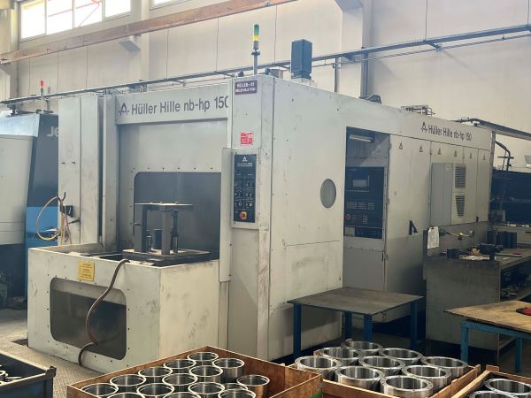 HULLER HILLE NB HP 150 - Siemens 840c Kontrollü YATAY ISLEM MERKEZI