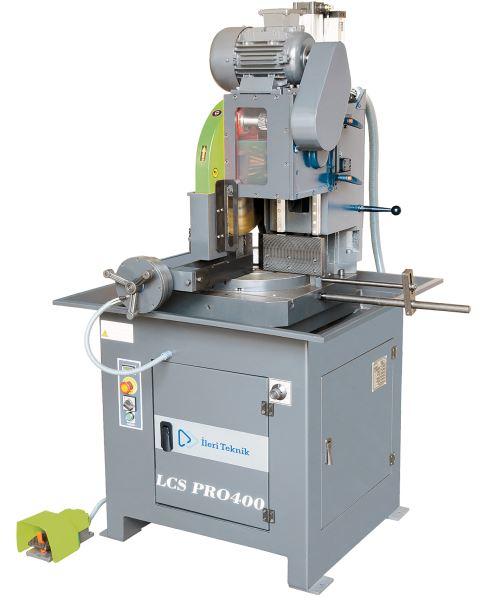 İLERİ TEKNİK LCS PRO 400 - LİNER KIZAKLI KOMPLE HELİS DİŞLİ YARI OTO. DAİRE TESTERE