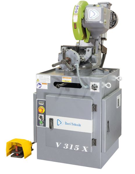 İLERİ TEKNİK V315X - YARI OTOMATİK ŞERİT TESTERE MAKİNASI