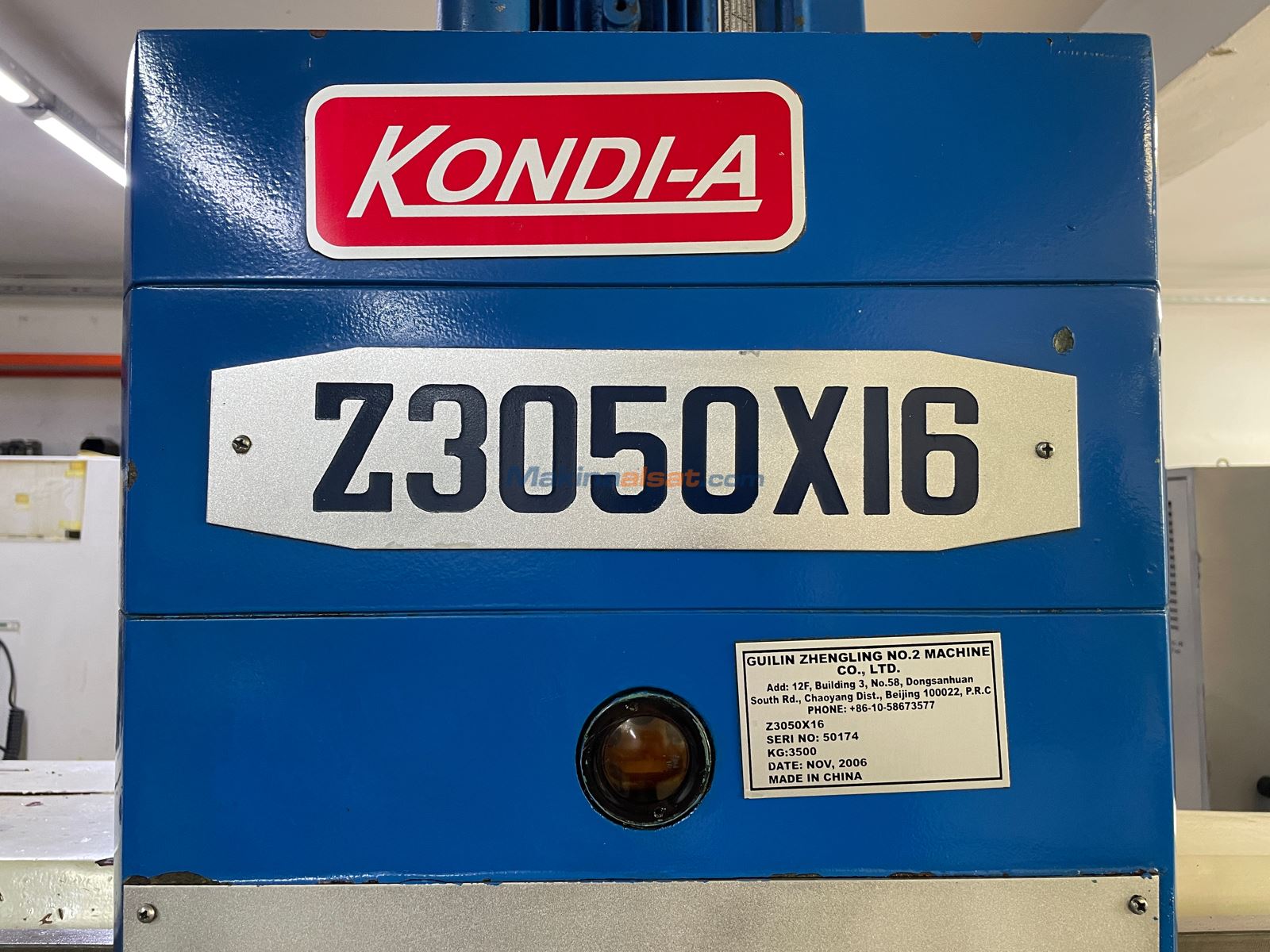 KONDİA Z3050 X 16 RADYAL MATKAP