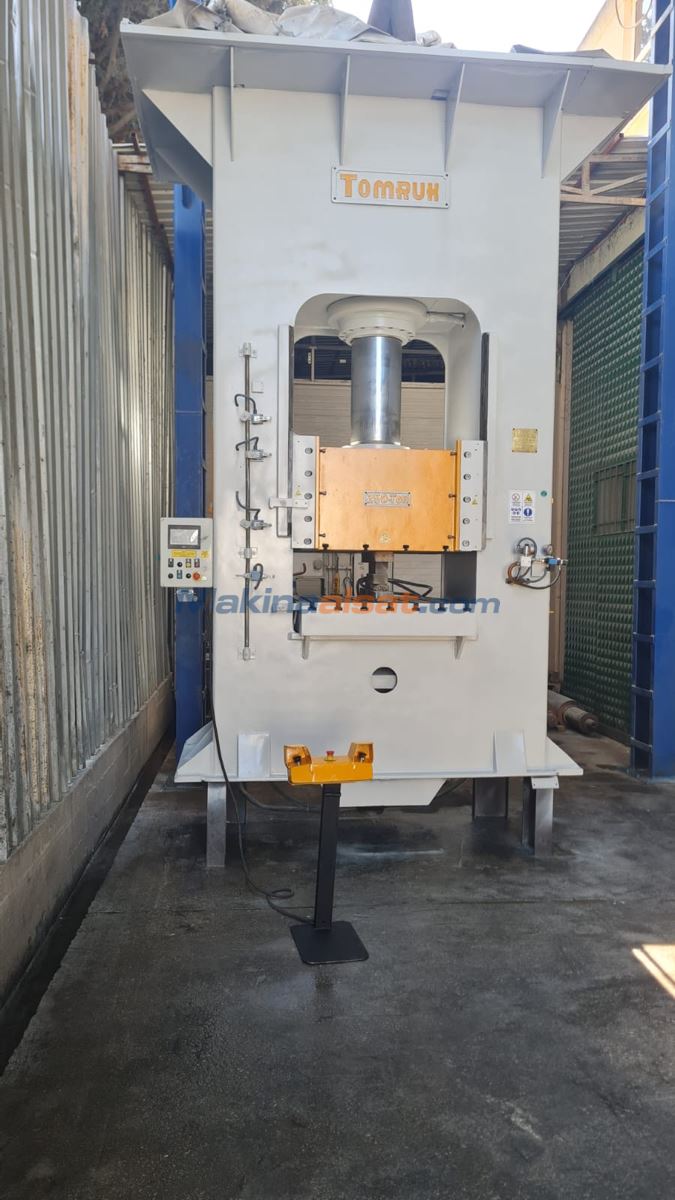 TOMRUK 250 TON ÇİFT TESİRLİ HİDROLİK PRES