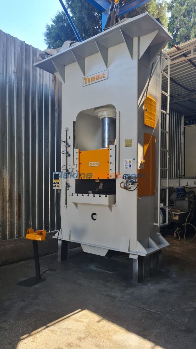 TOMRUK 250 TON ÇİFT TESİRLİ HİDROLİK PRES