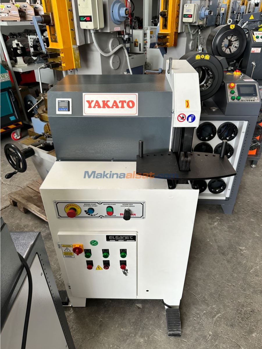 YAKATO YERLİ ÜRETİM HİDROLİK HORTUM KESME SOYMA MAKİNESİ