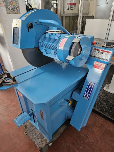 YAŞAR MAKİNA 15 HP DEMİR DOĞRAMA KESİM (TRANJER)