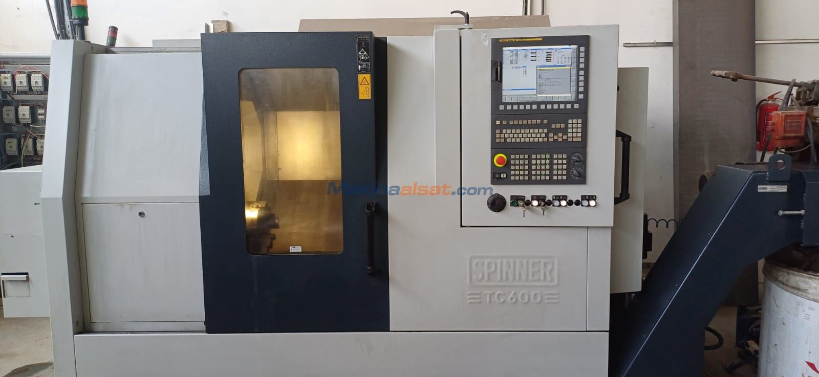 SPINNER TC600 SMCY /  X Z C Y EKSEN ÇİFT AYNALI CNC TORNA