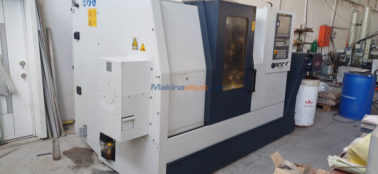 SPINNER TC600 SMCY /  X Z C Y EKSEN ÇİFT AYNALI CNC TORNA