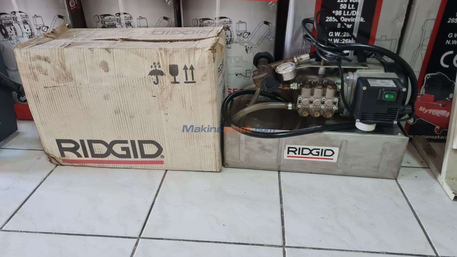 RID GID 1460 E ELEKTRİKLİ 220 V TEST POMPASI