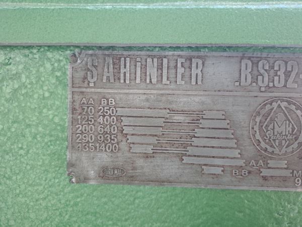 Şahinler 32 lik Sütunlu Matkap