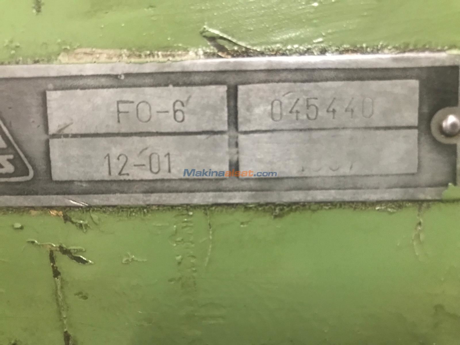 TOS  FO  6 Azdırma