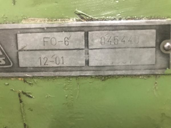 TOS  FO  6 Azdırma