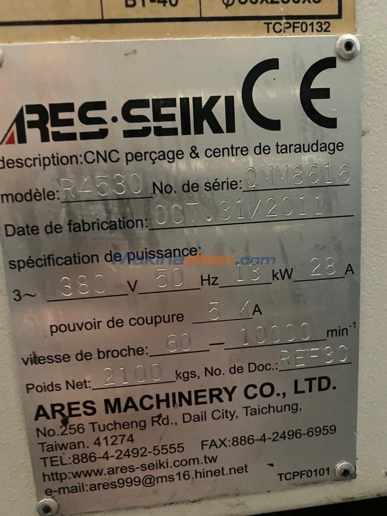 ARES SEİKİ 5 Eksen CNC DİK İŞLEME MERKEZİ