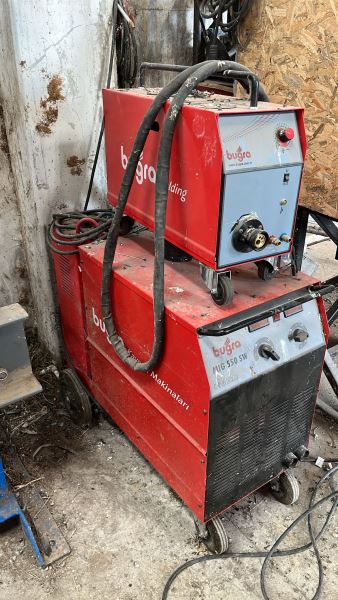 Buğra 550sw ve Gedik 420 Gaz Altı Kaynak