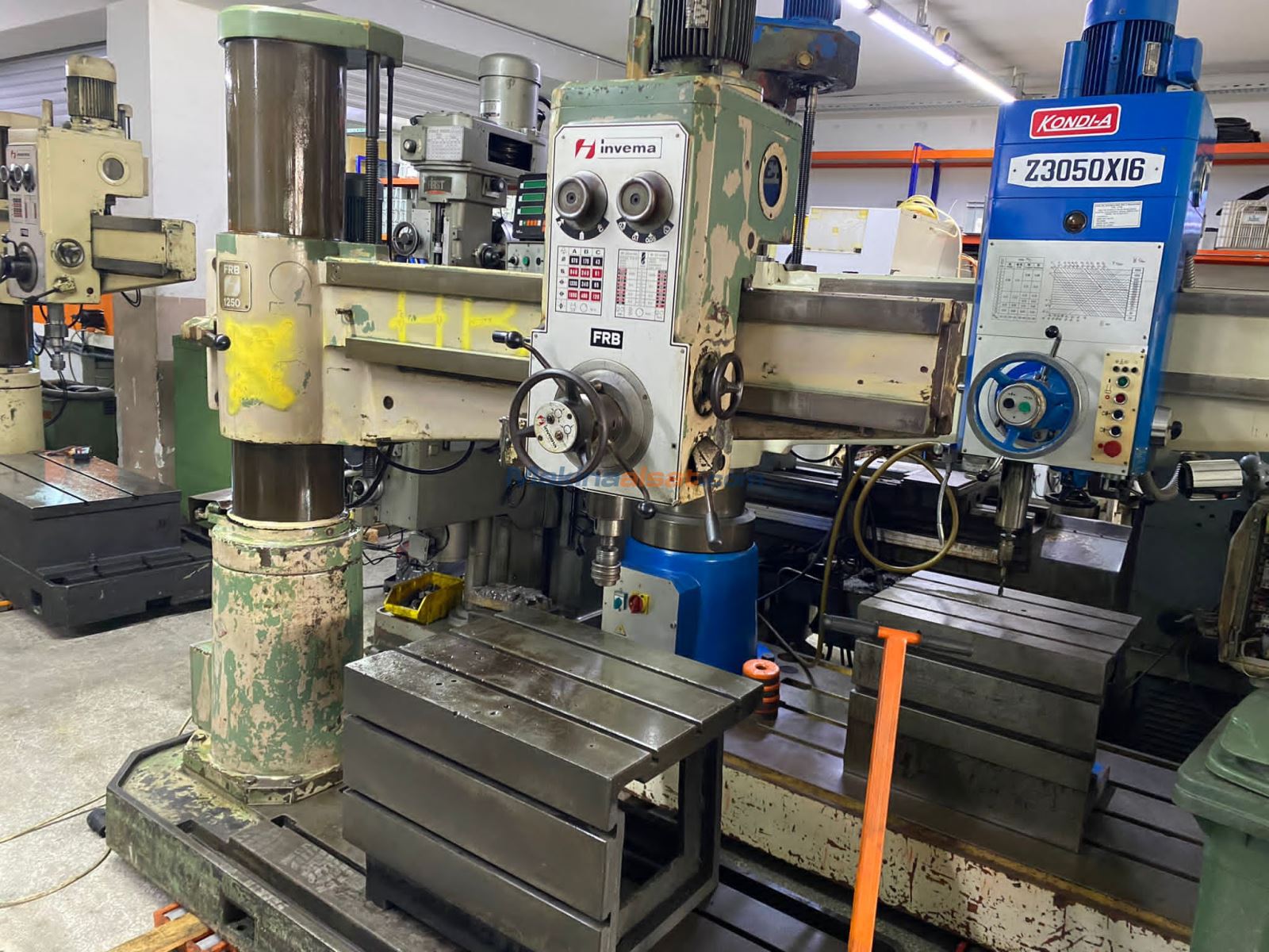 İNVEMA FRB-1250 RADYAL MATKAP