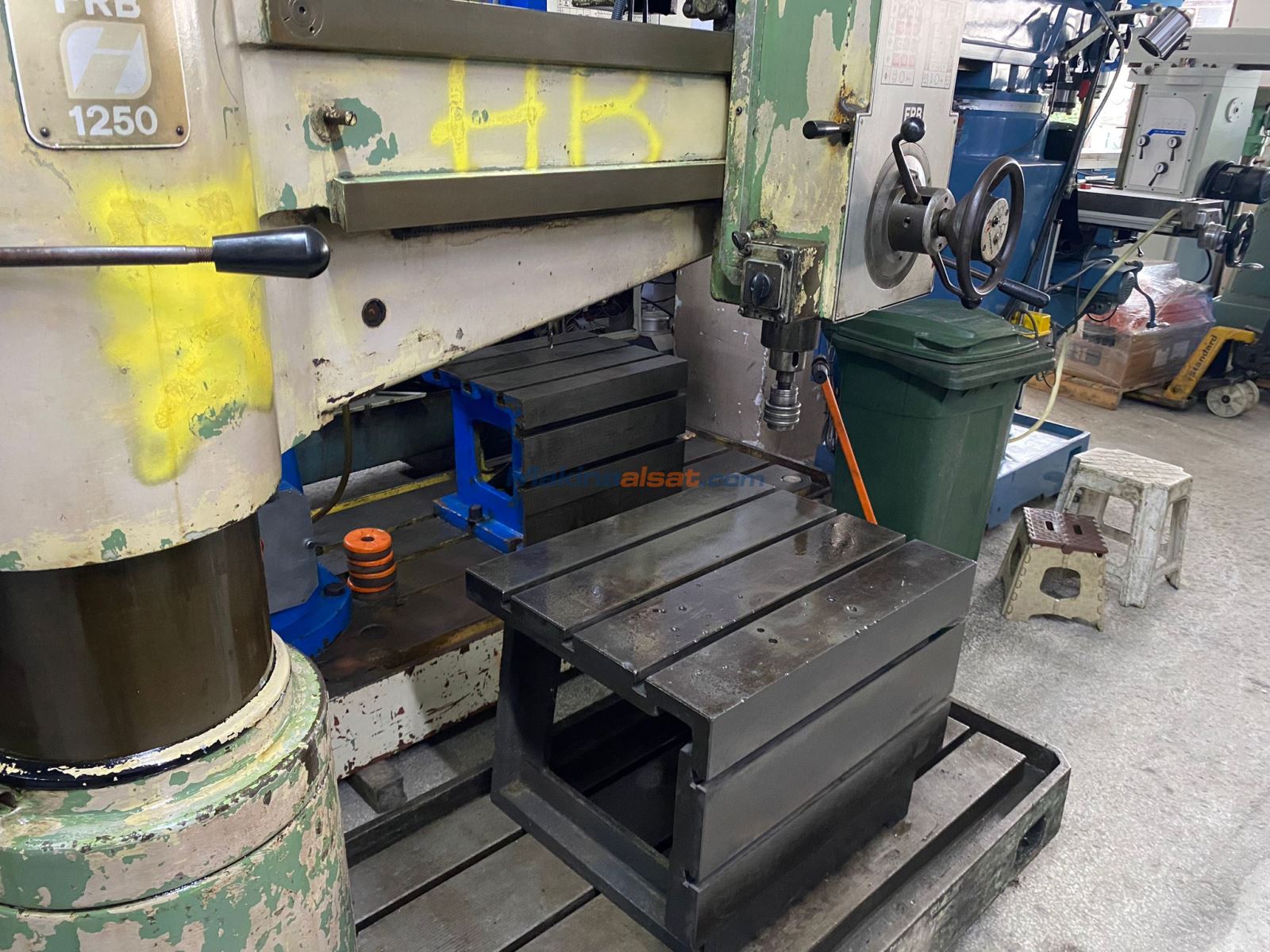 İNVEMA FRB-1250 RADYAL MATKAP