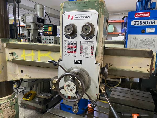 İNVEMA FRB-1250 RADYAL MATKAP