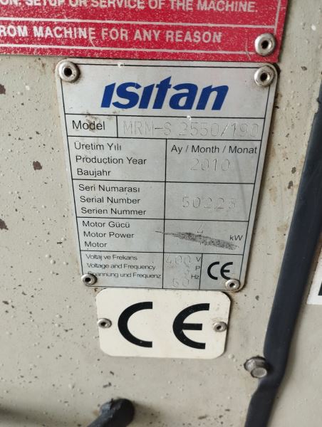 ISITAN MRM-S 2550/190 3 TOPLU SİLİNDİR