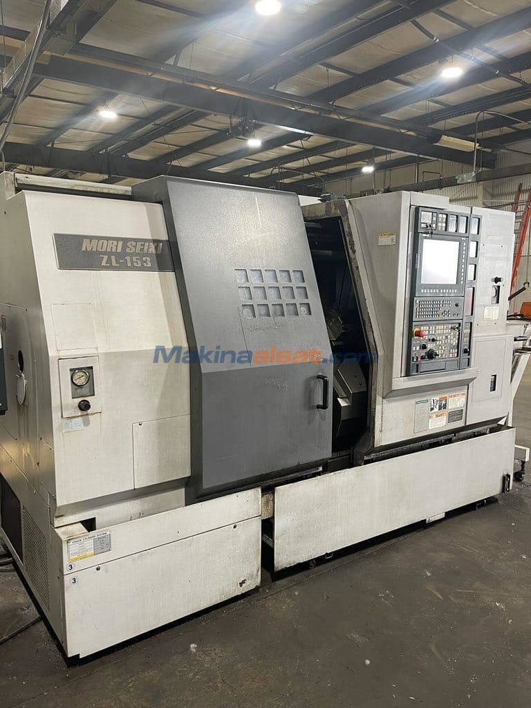 Japon MORİ SEİKİ ZL 153 SMC Çift Ayna Cnc Torna