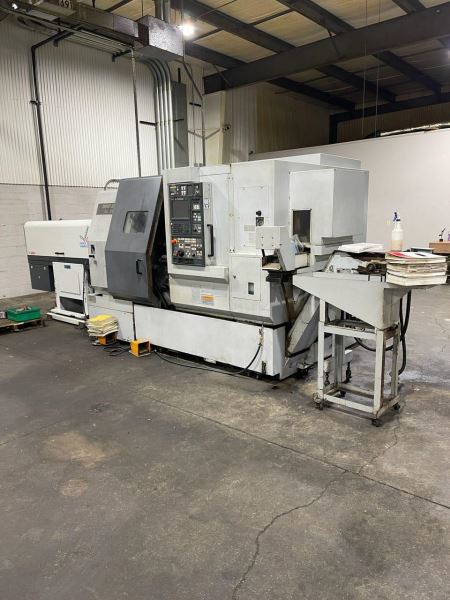 Japon MORİ SEİKİ ZL 153 SMC Çift Ayna Cnc Torna