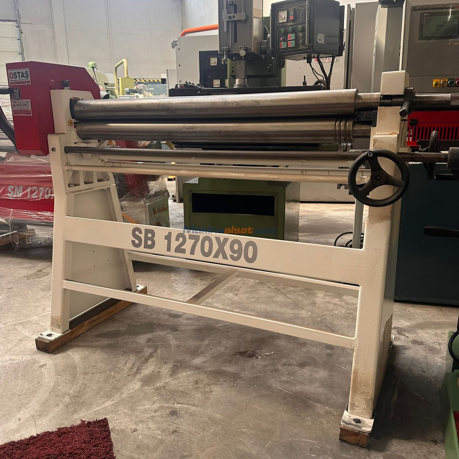 OSTAŞ MARKA 1270X90 3 TOPLU MANUEL (SIFIR) SİLİNDİR