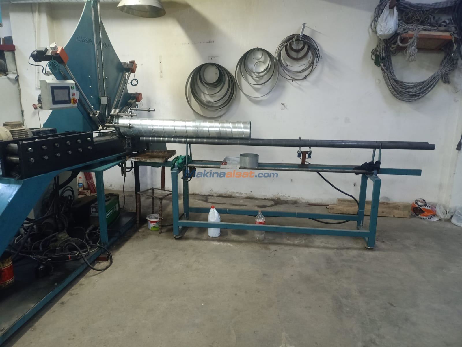 Caksan  Spiro ( Yuvarlak ) Kanal Makinası