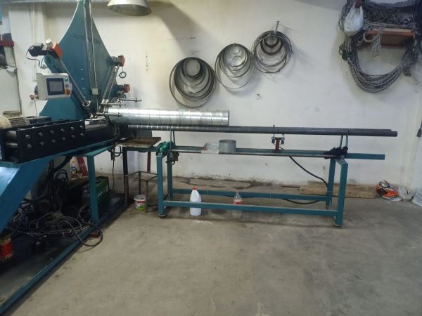 Caksan  Spiro ( Yuvarlak ) Kanal Makinası