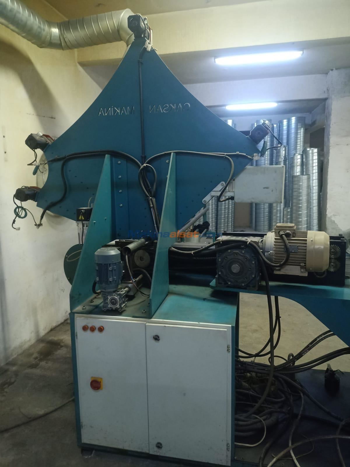 Caksan  Spiro ( Yuvarlak ) Kanal Makinası
