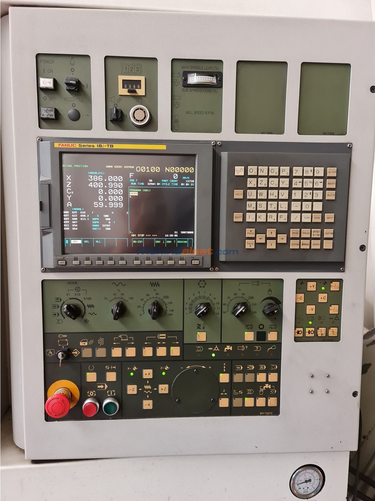 Victor C VE Y EKSENLI 10 INC Cnc Torna