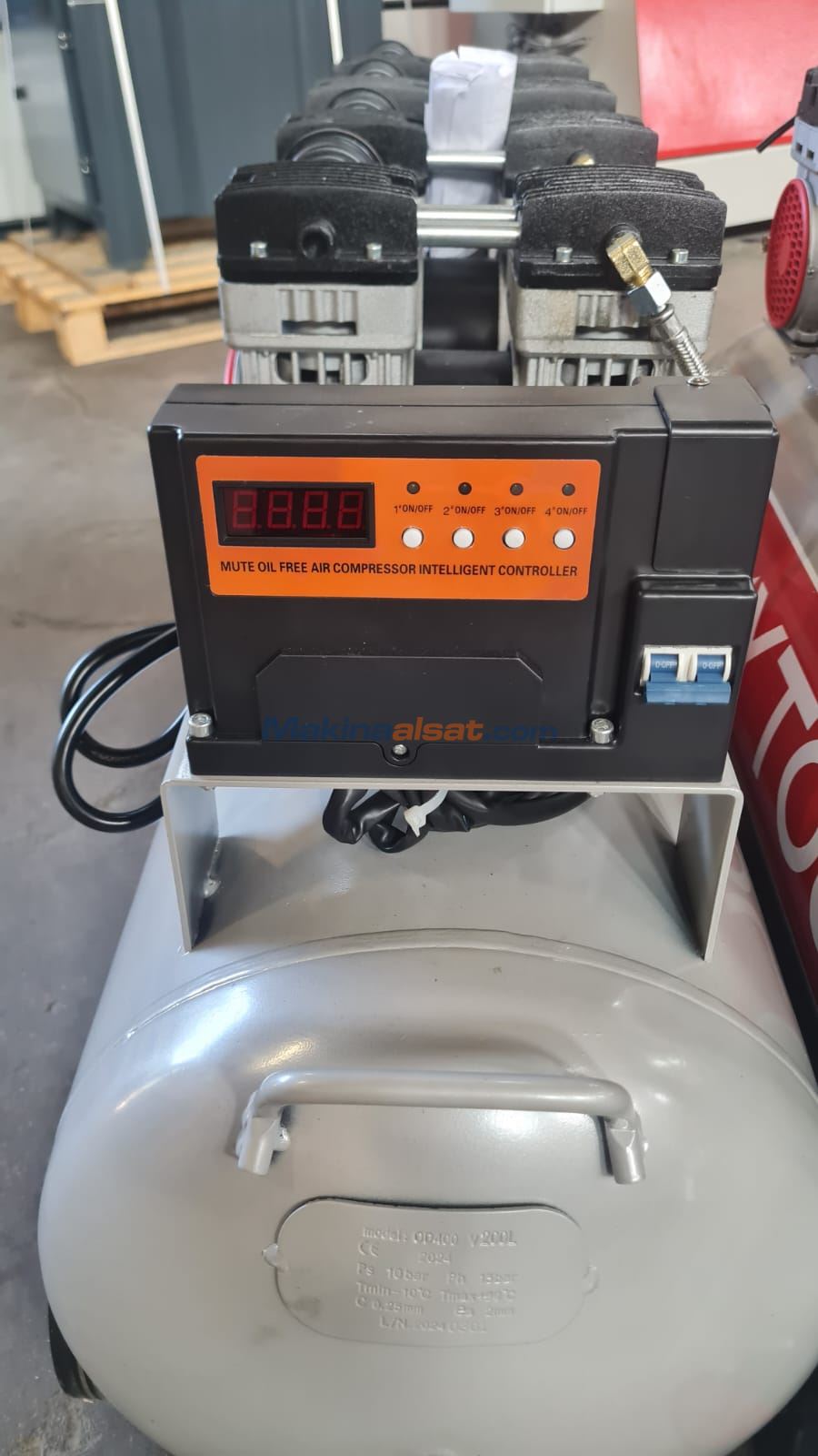 MY TOL 200 LİTRE SESSİZ KOMPRESÖR