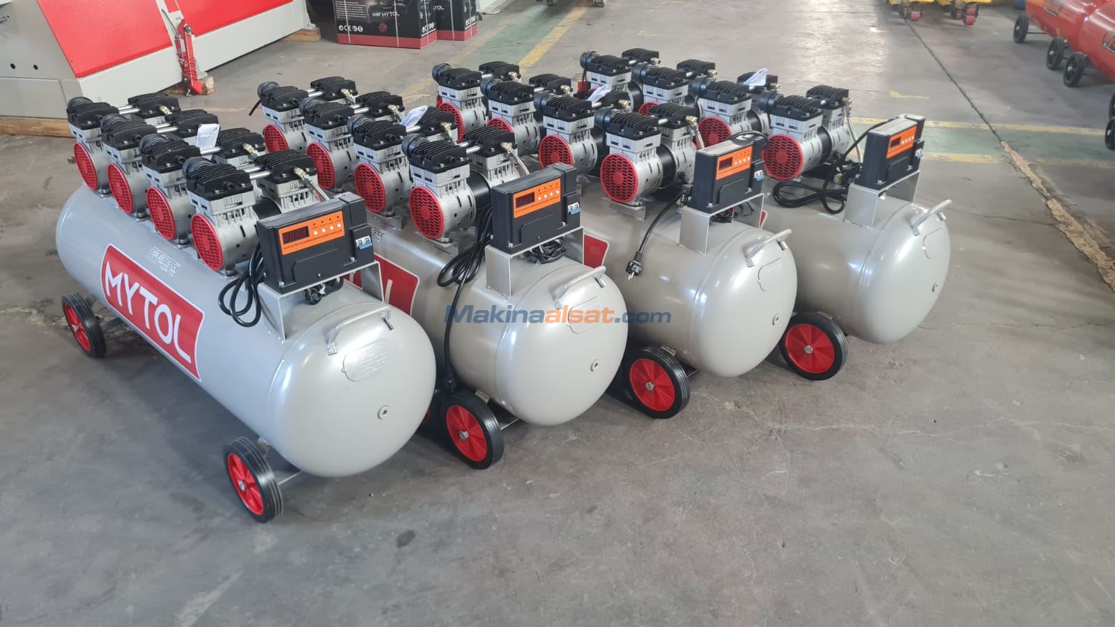 MY TOL 200 LİTRE SESSİZ KOMPRESÖR