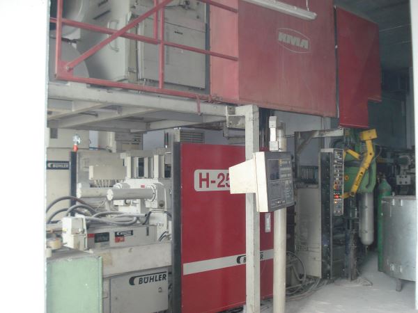 250 TON BÜHLER ALÜMİNYUM ENJEKSİYON