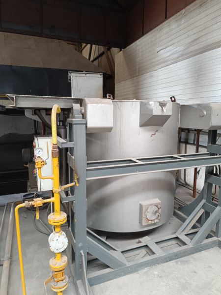 800 KG KAPASİTELİ DEVİRMELİ ERGİTME OCAĞI