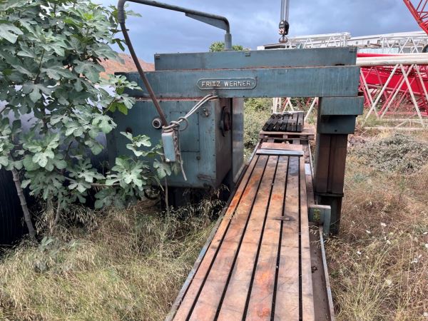 FRITZ WERNER  800x  4000 x 700 BED FREZE