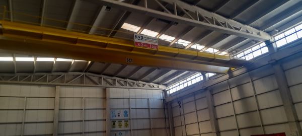 BÜLBÜLOĞLU TAVAN VİNCİ - 6.3 TON GEZER KÖPRÜLÜ VİNÇ
