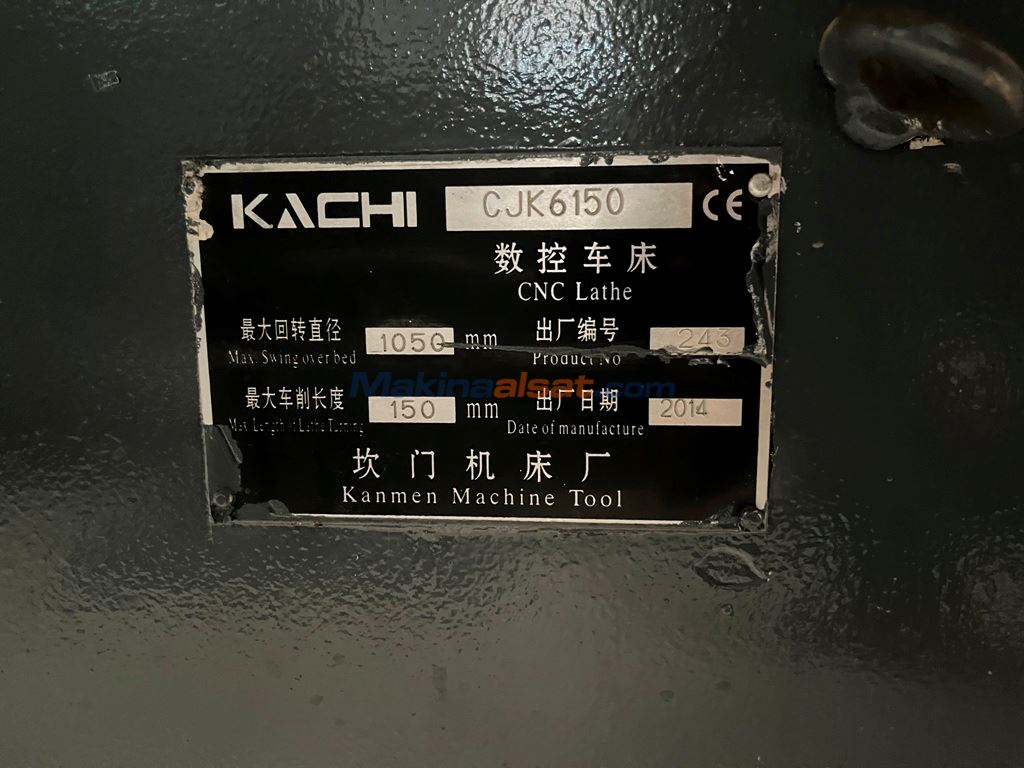 KACHI ÇAP  6150/1000 CNC FLANŞ TORNASI