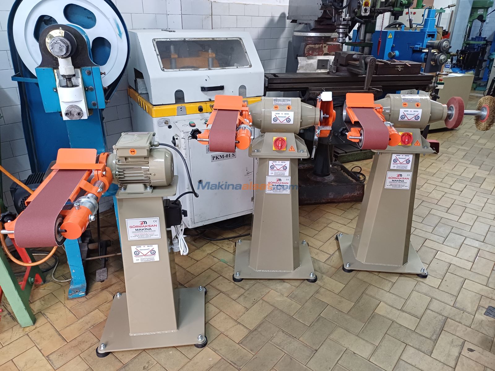 GÜRMAKSAN 220 VOLT ŞERİT BANT ZIMPARA
