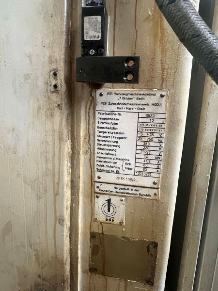 WMW ZFTK 500/2 KONİK DİŞLİ AÇMA