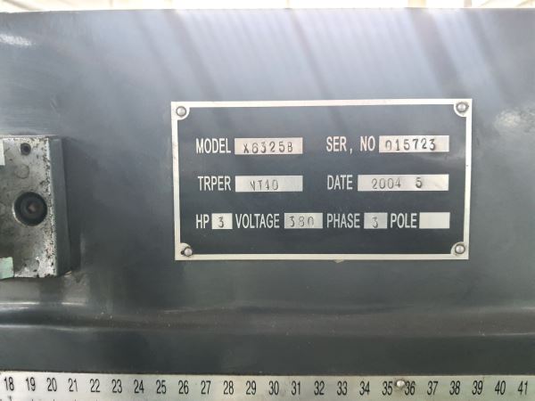 X6325B Kalıpçı Freze
